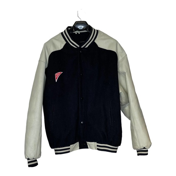 Super Bowl Vintage XXIV 2000‎ Pro Player NFL Leather Varsity Jacket Men's Large - Picture 1 of 11